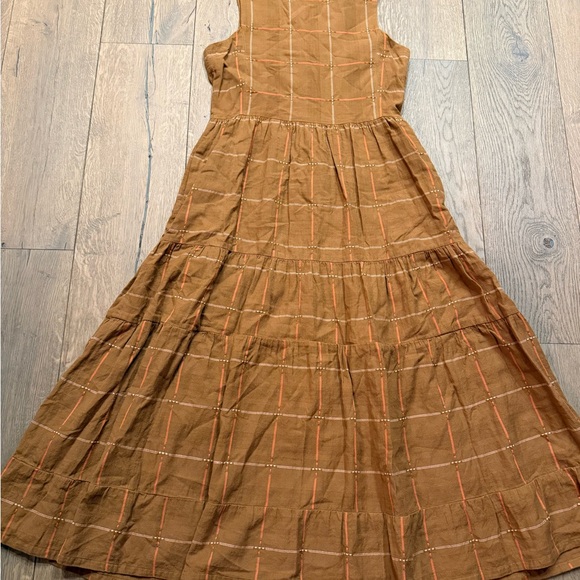 Ace & Jig Dorothy dress in fawn - Picture 2 of 7